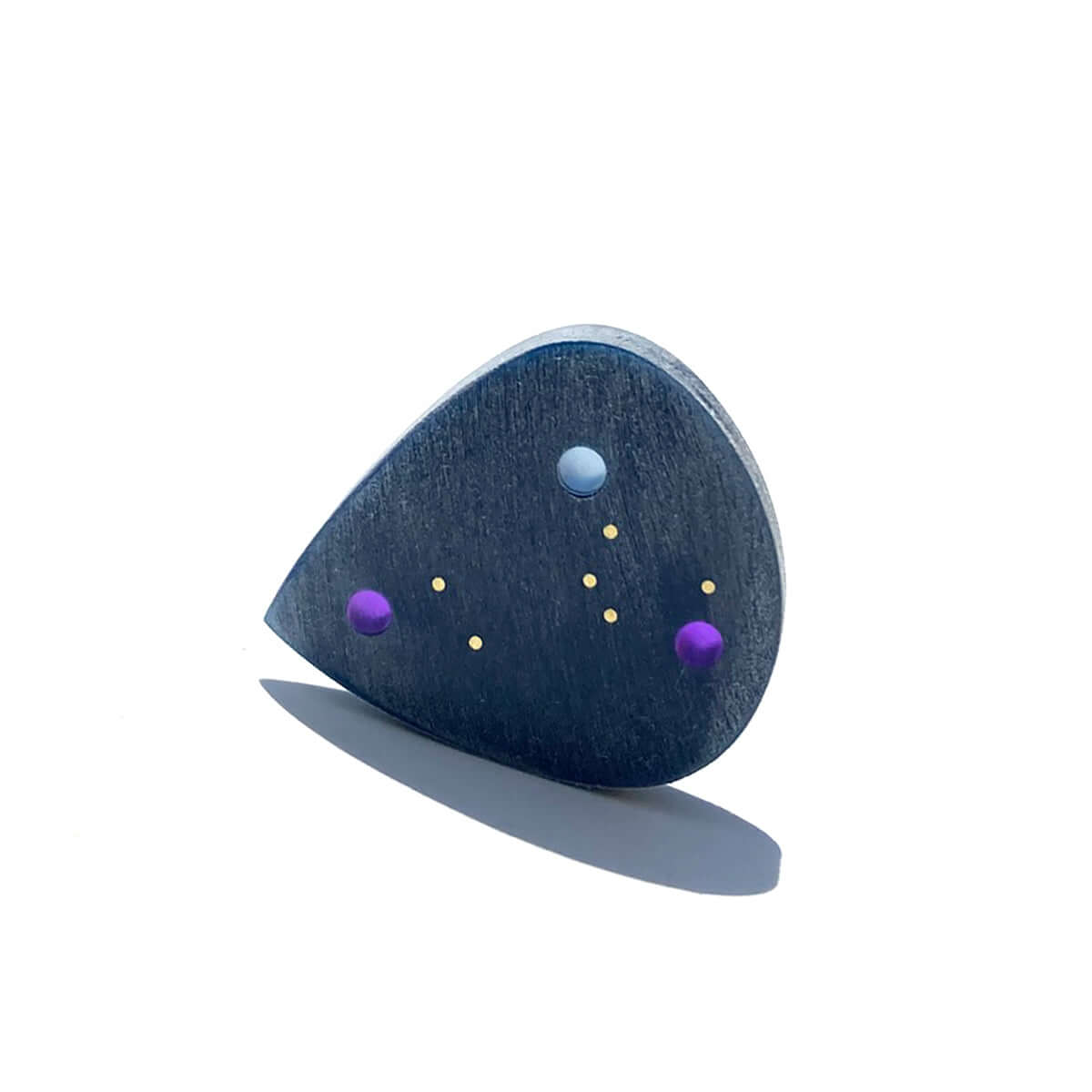 Handmade guitar pick by Purple Plectrums