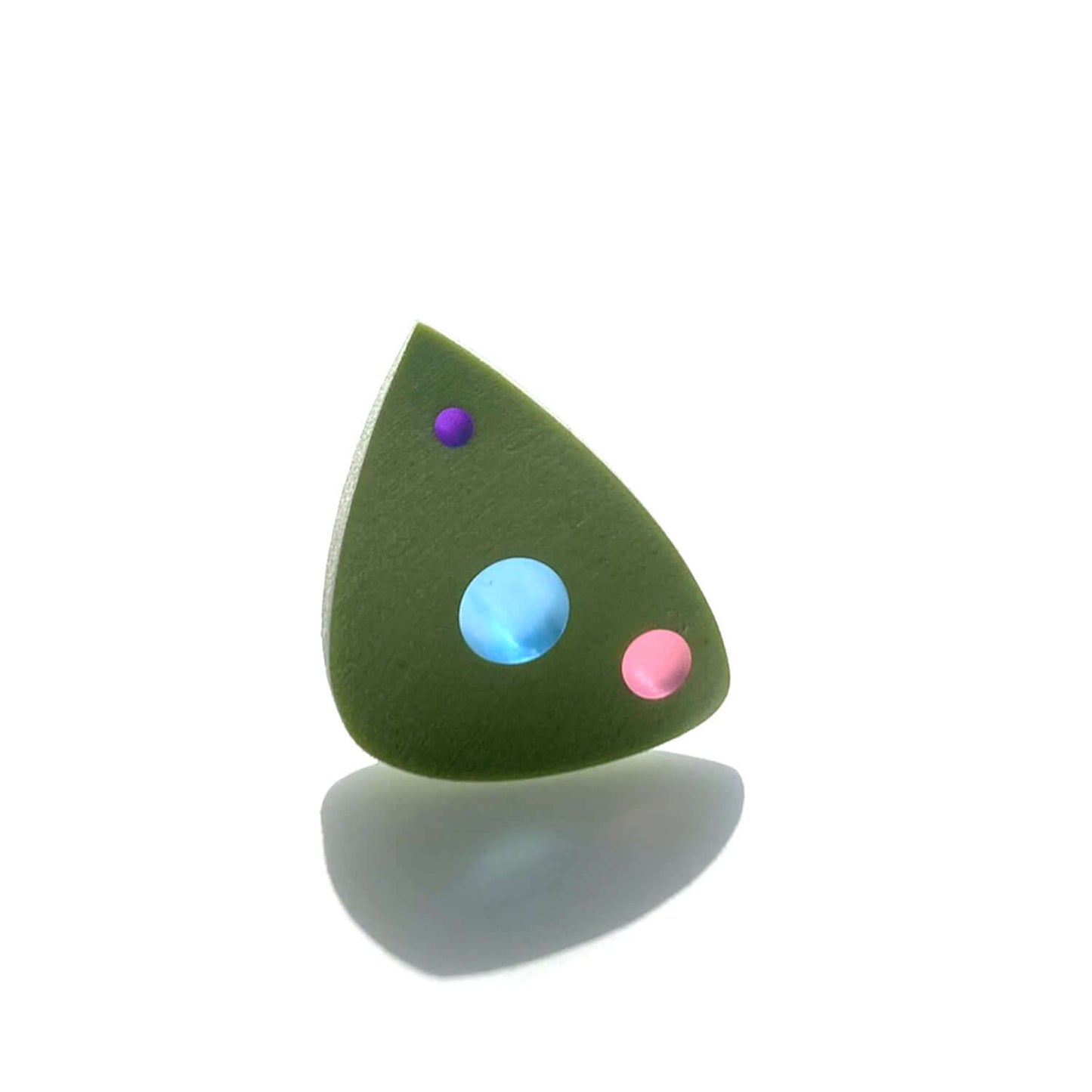 Handmade guitar pick by Purple Plectrums