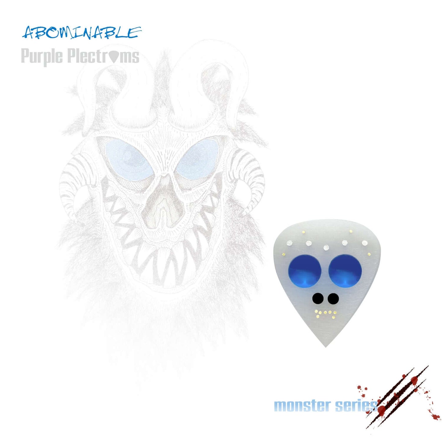 Handmade guitar pick by Purple Plectrums